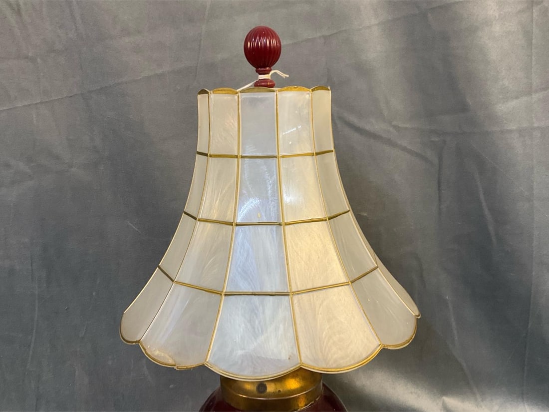 Votives and Lamp - 6