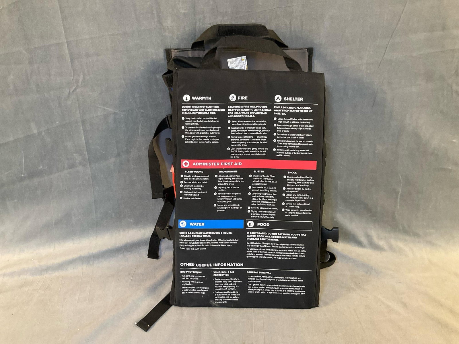 Survival Backpack Kit - 3