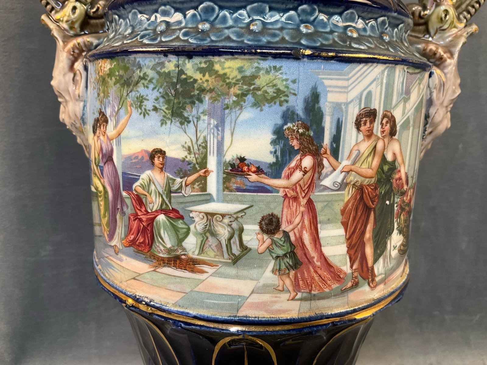 Majolica Vase - 2