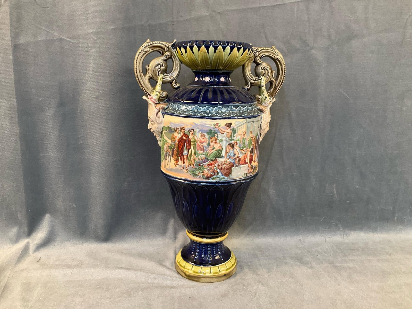 Majolica Vase - 3