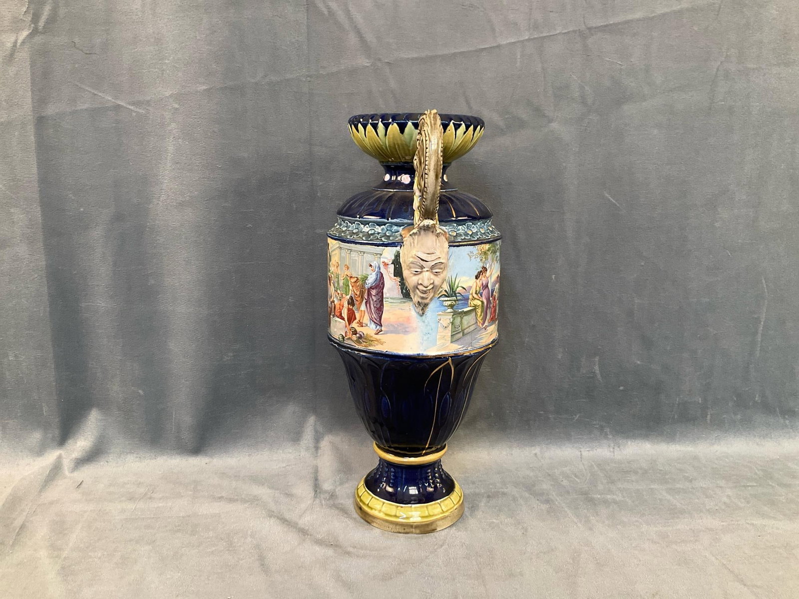 Majolica Vase - 5