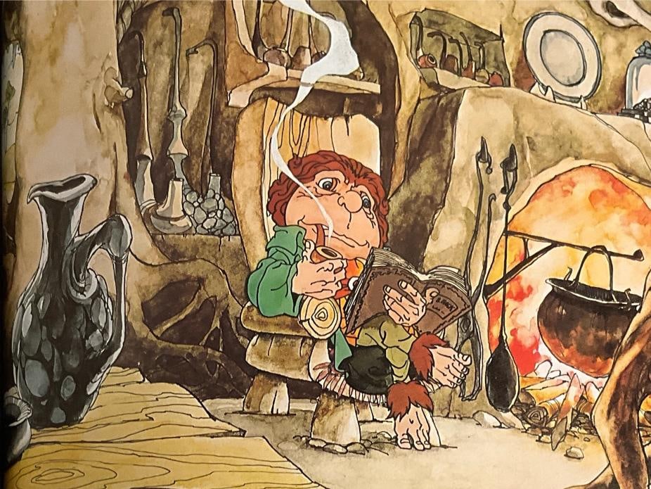 The Hobbit Illustrated/Tolkien - 6