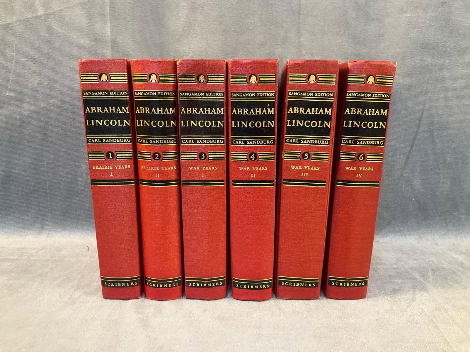 Carl Sandburg Lincoln Book Set (1 of 7)