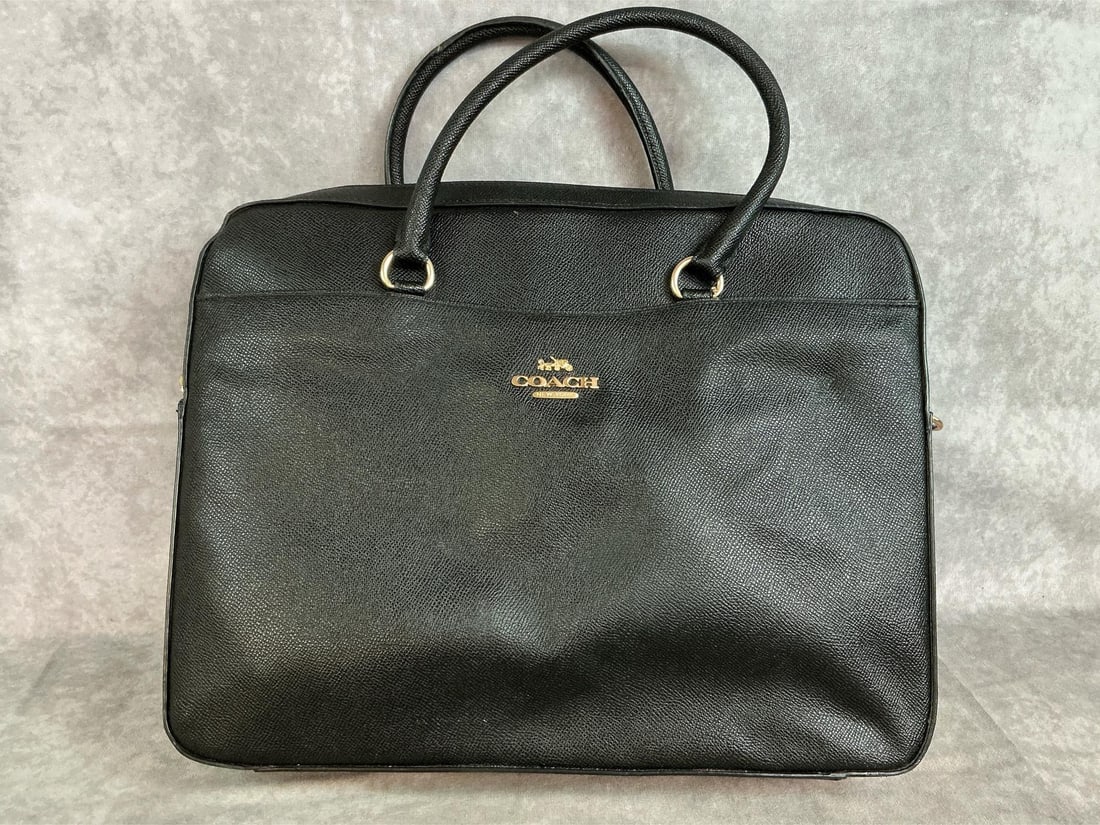Coach Briefcase & Pouch - 2