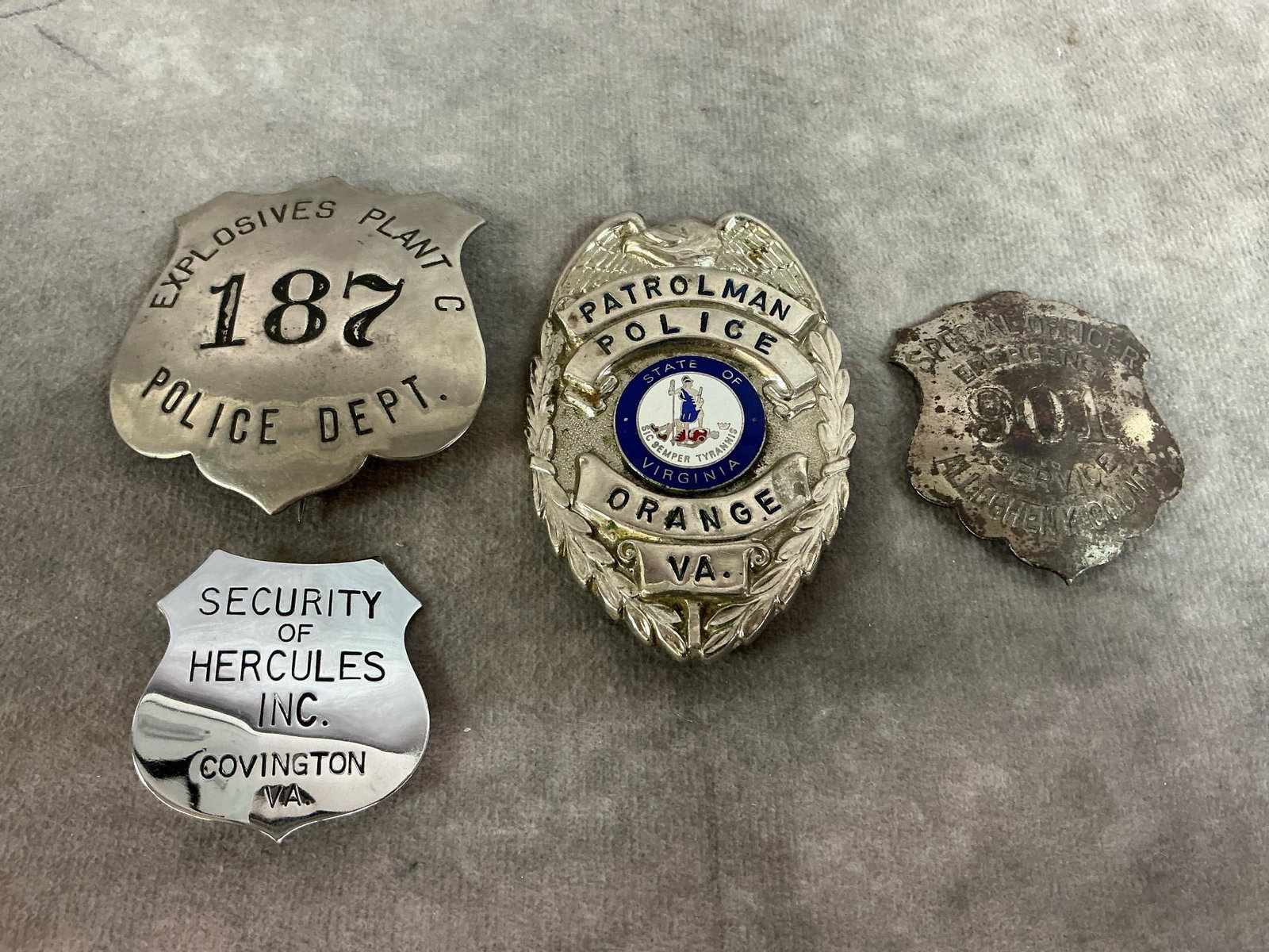 Virginia Badges (1 of 6)