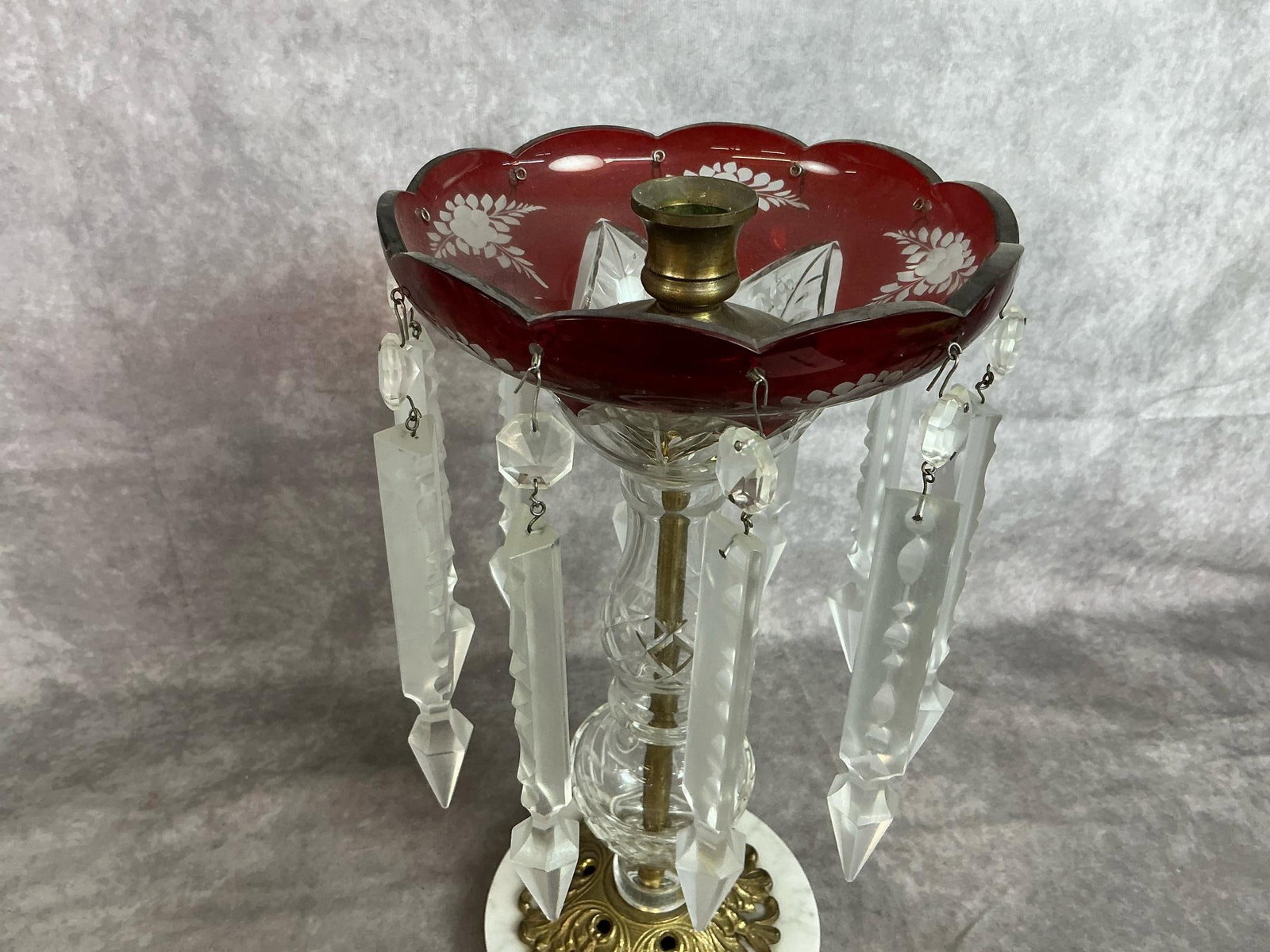 Crystal Candle Holders - 3