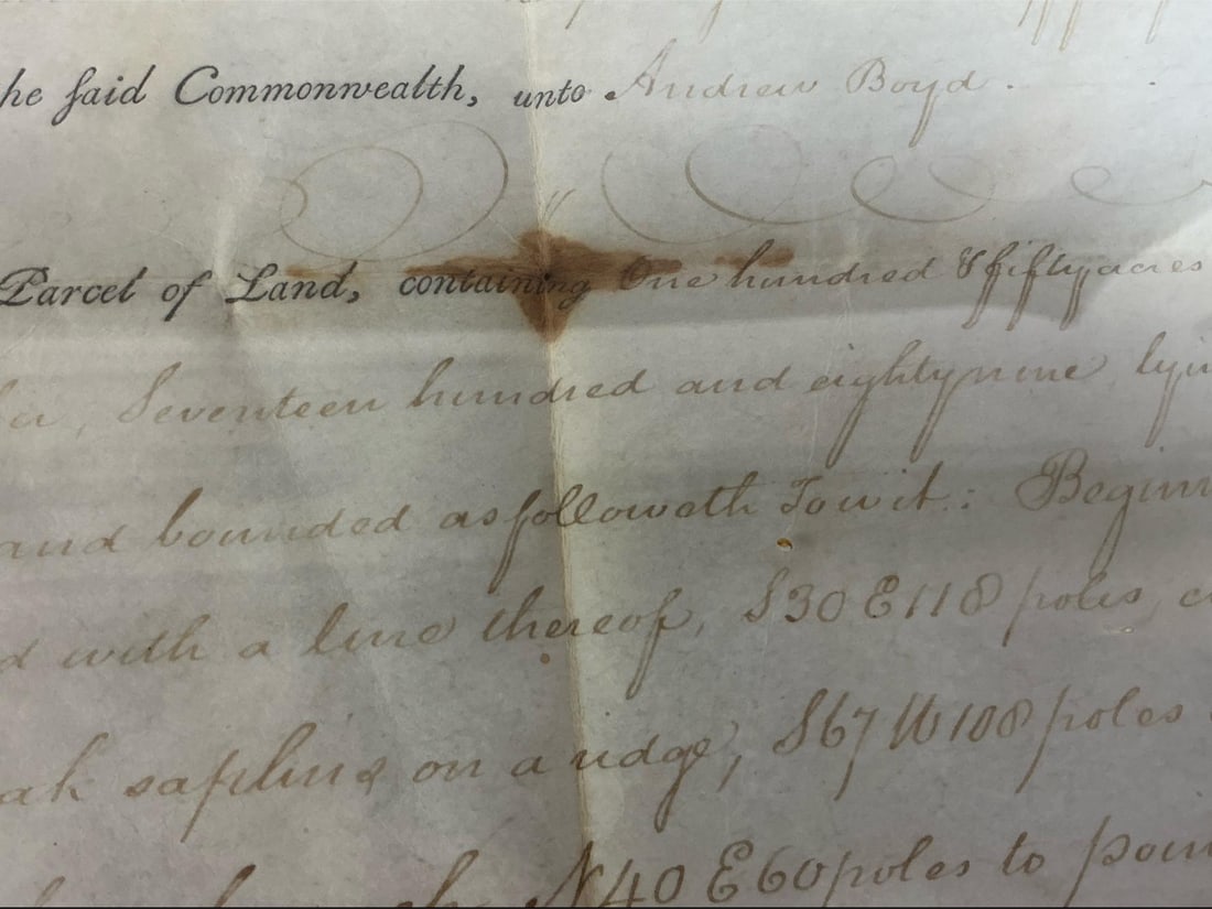 James Monroe Signed Document - 5