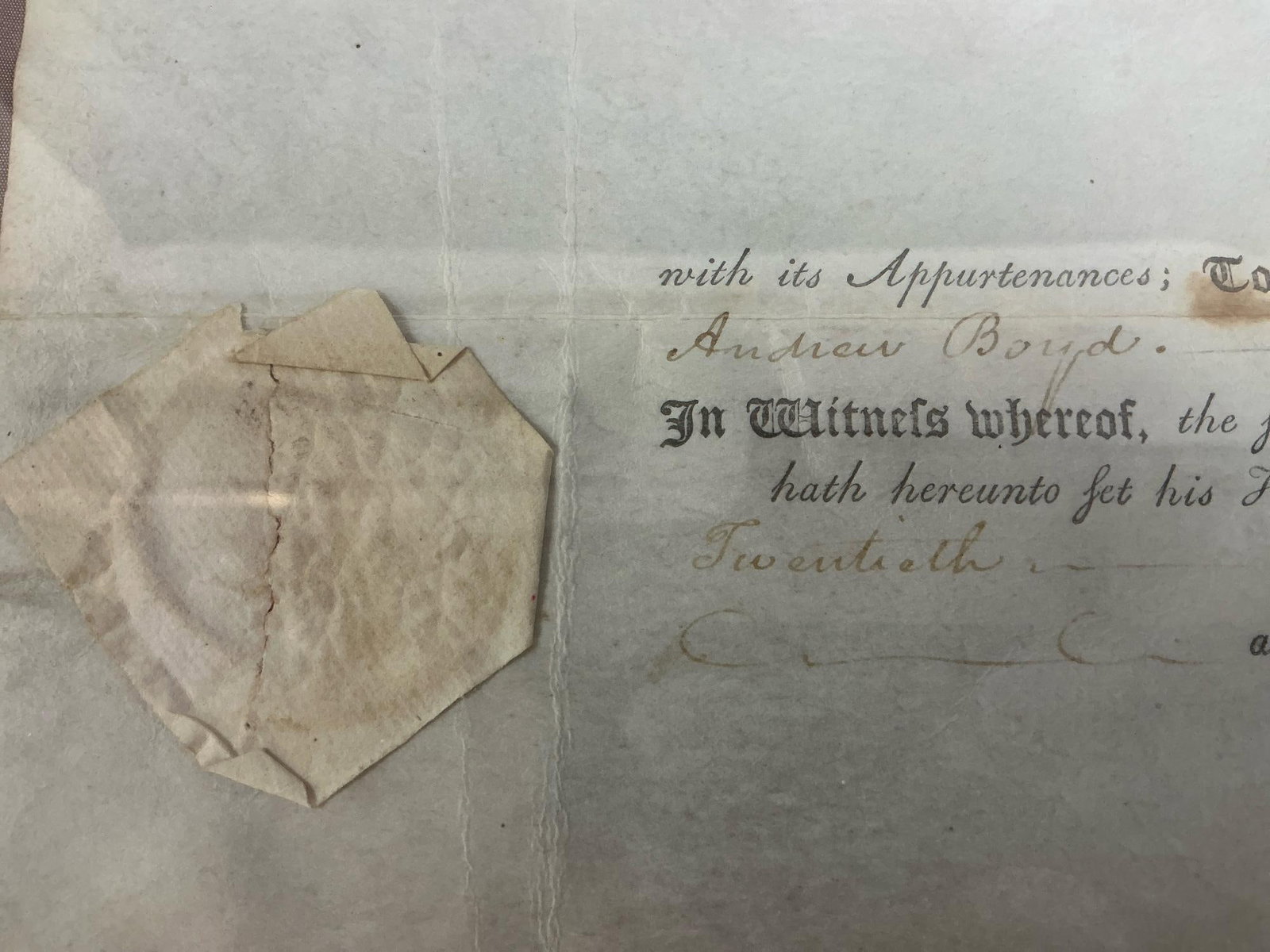 James Monroe Signed Document - 6