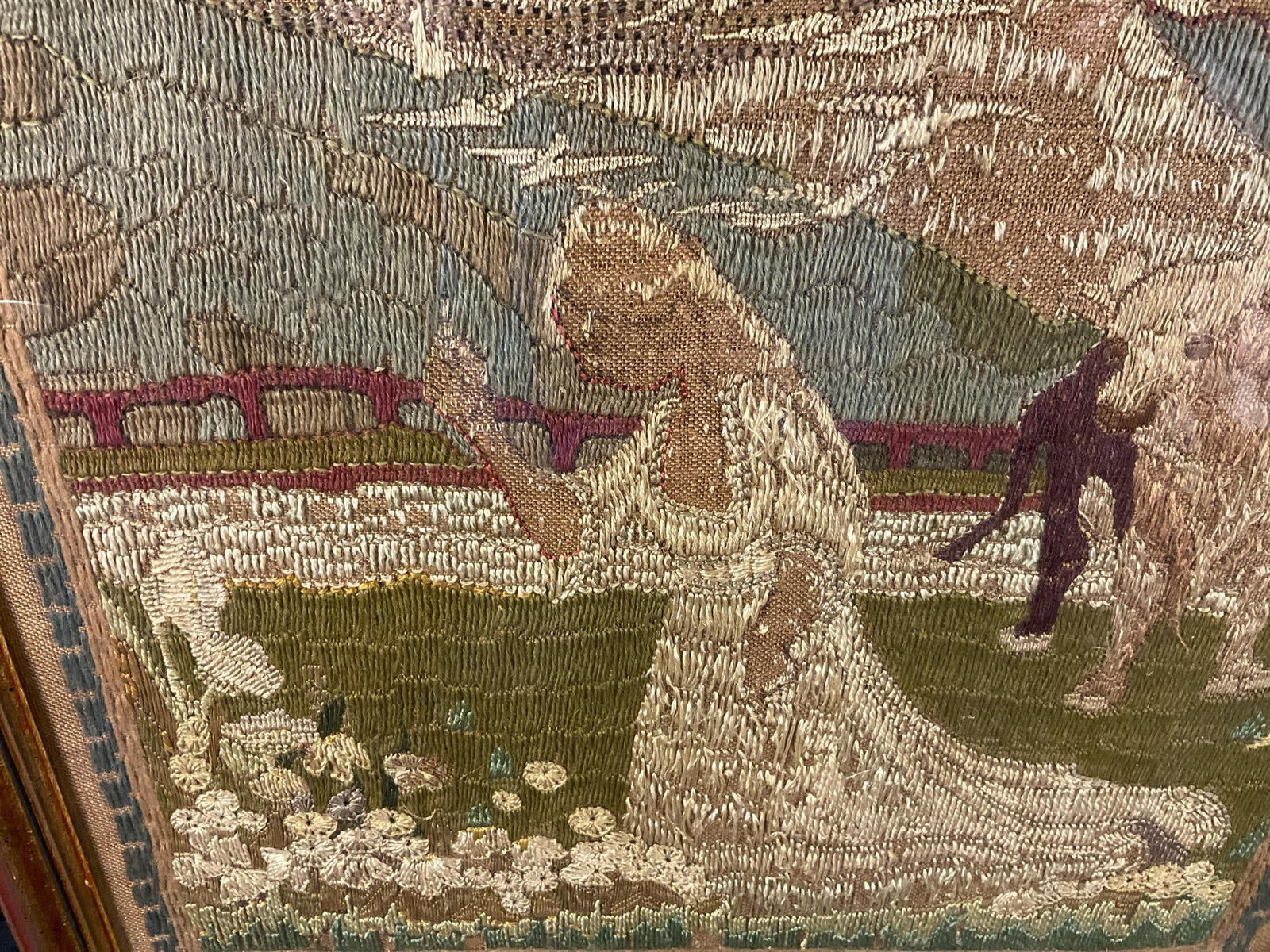 Embroidery On Linen - 3