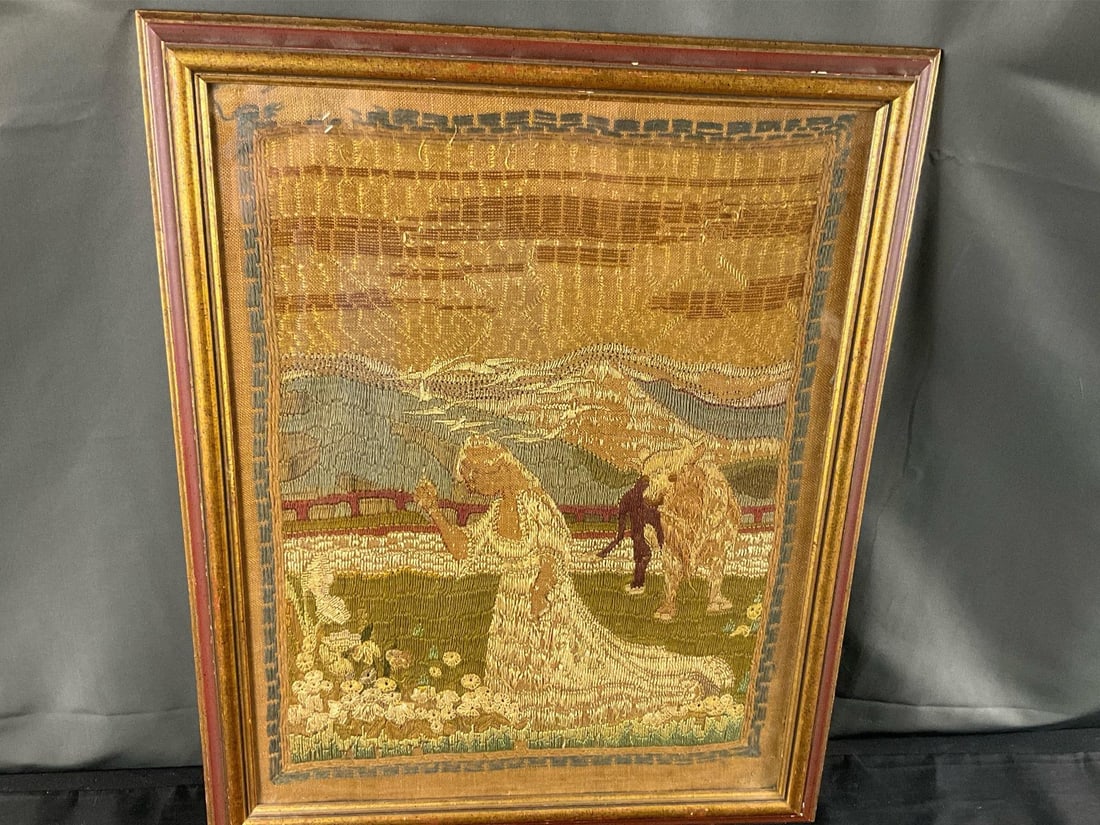 Embroidery On Linen - 7