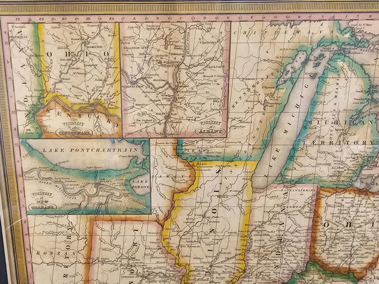 1832 Mitchell's United States Map - 6
