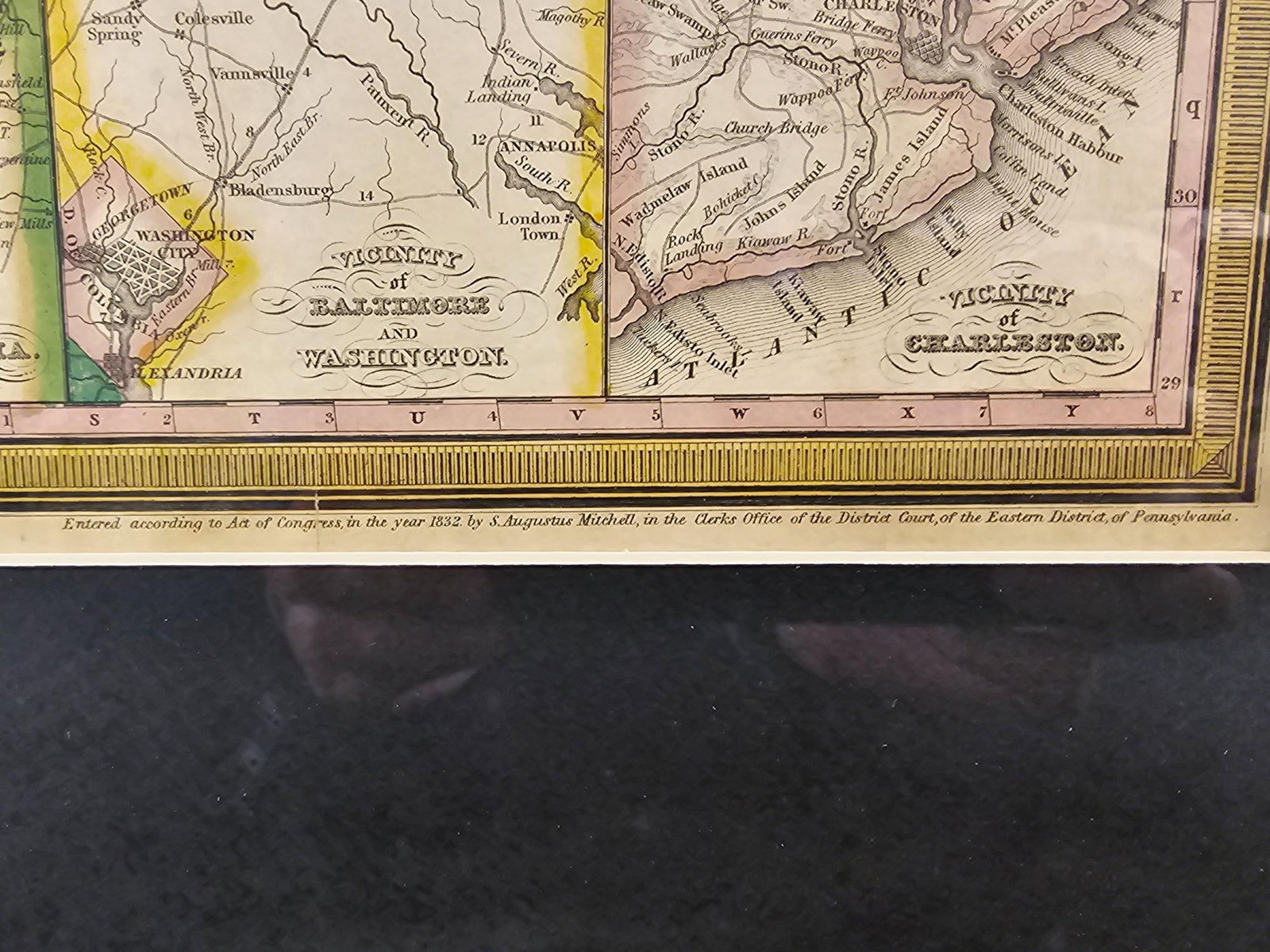 1832 Mitchell's United States Map - 8