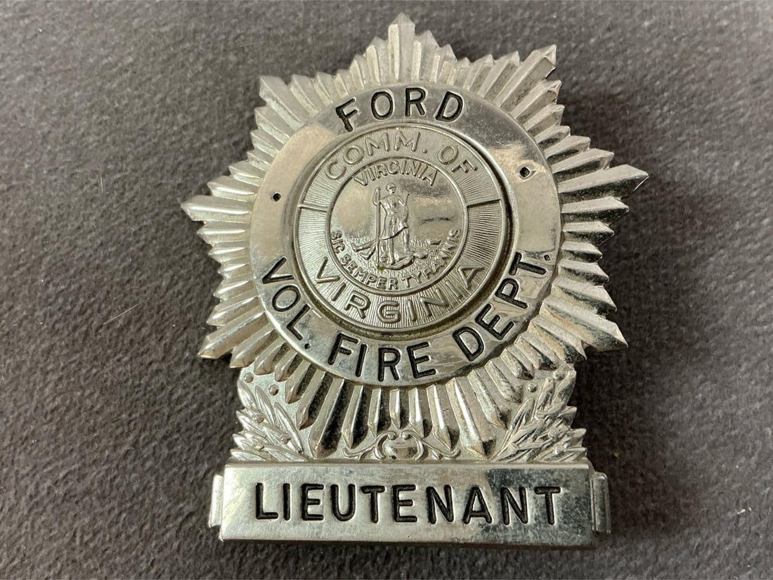 Fire Department Badges - 4