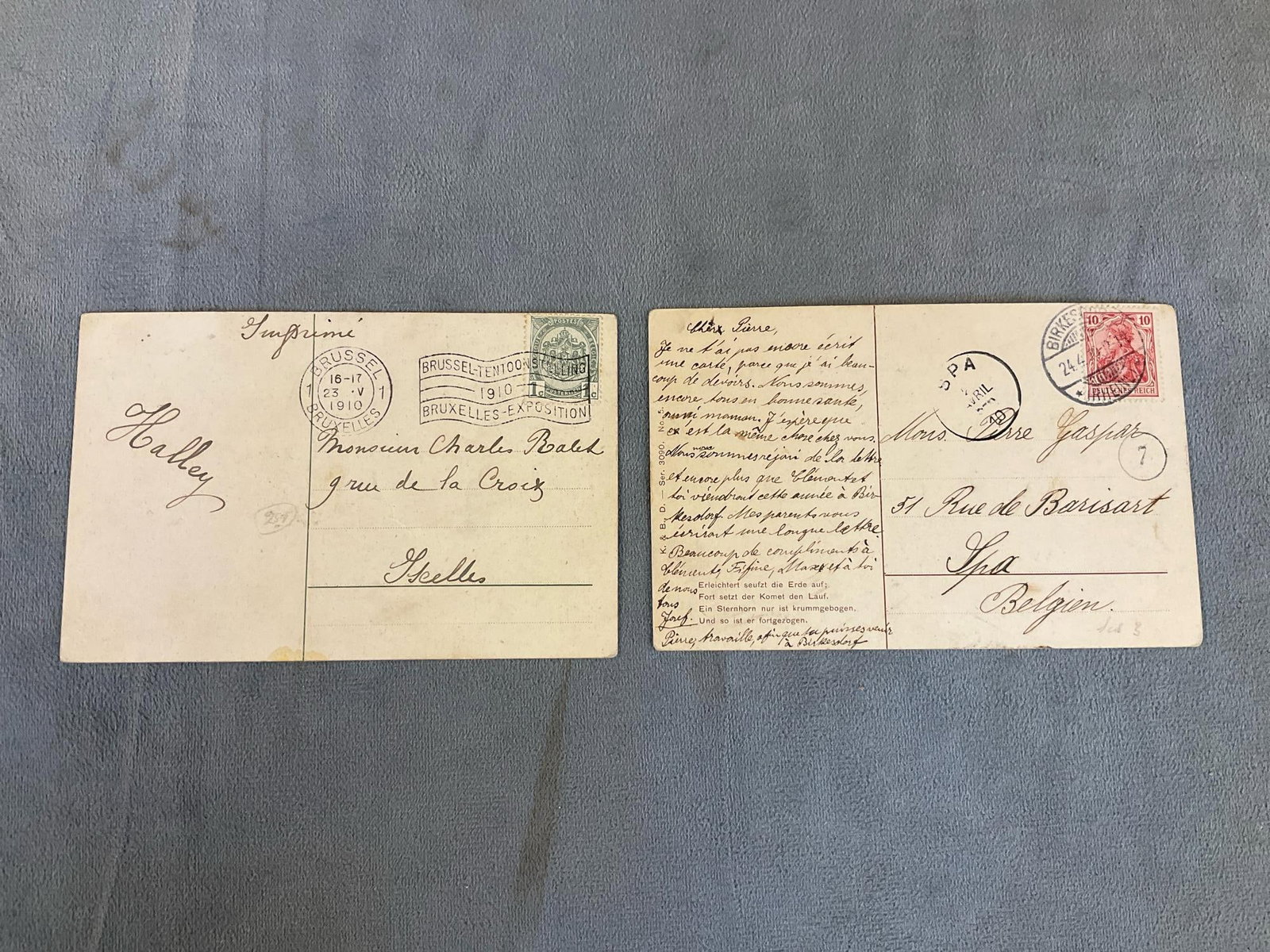 Halley's Comet Postcards - 4