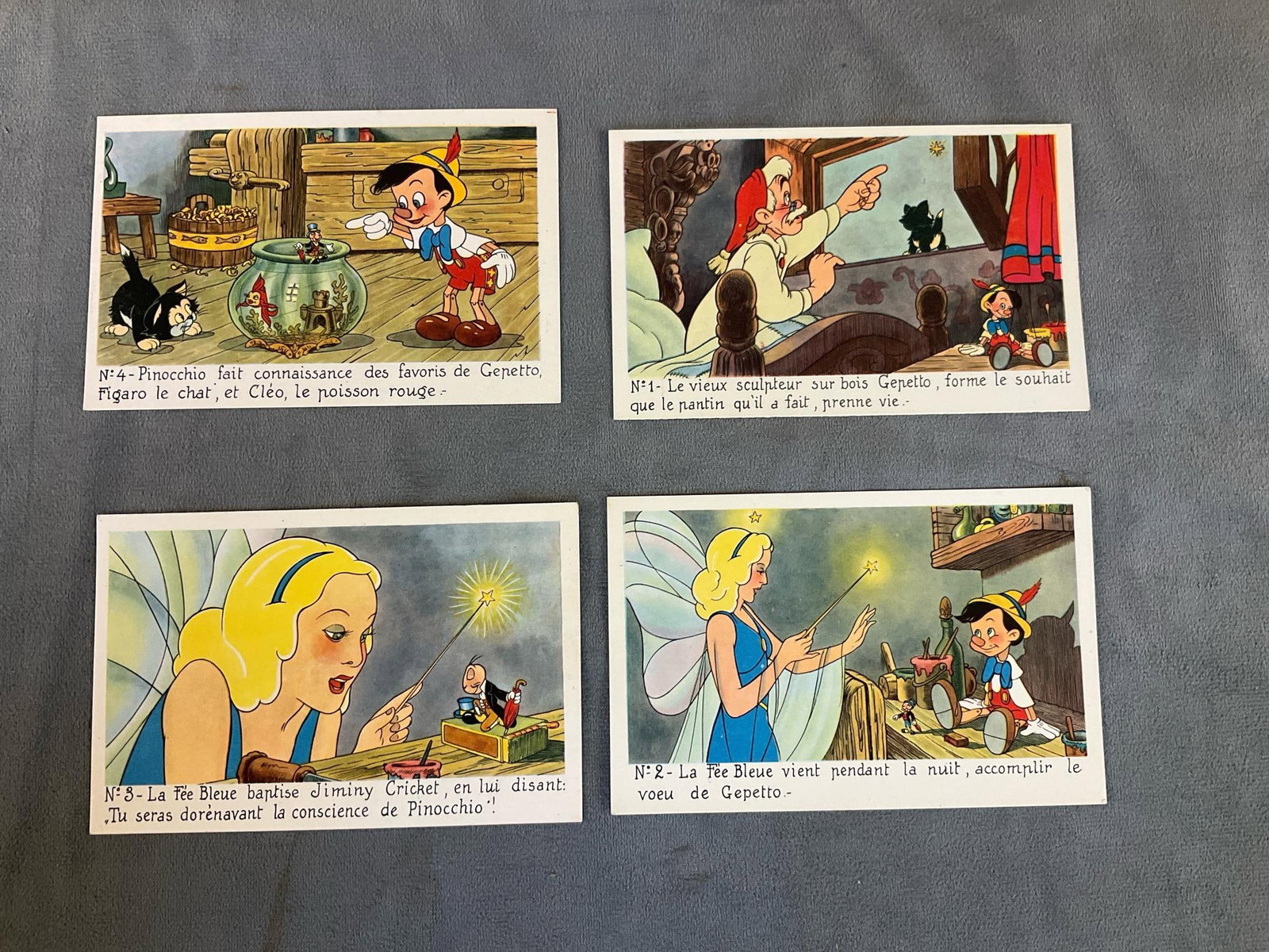 Pinocchio Postcards - 3