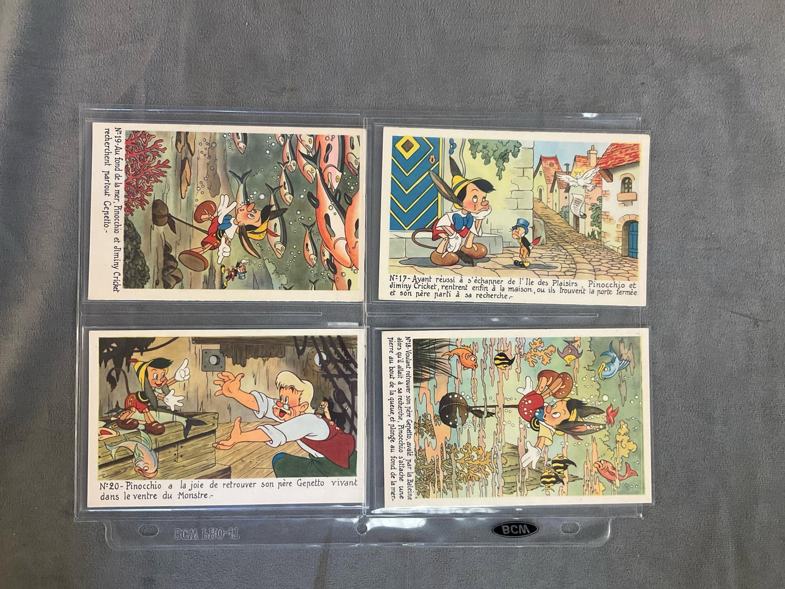 Pinocchio Postcards - 7