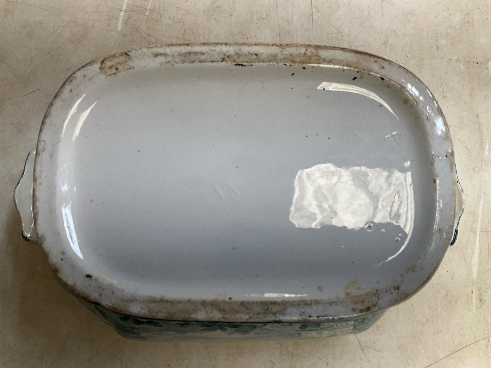 English Transferware Tureen - 6