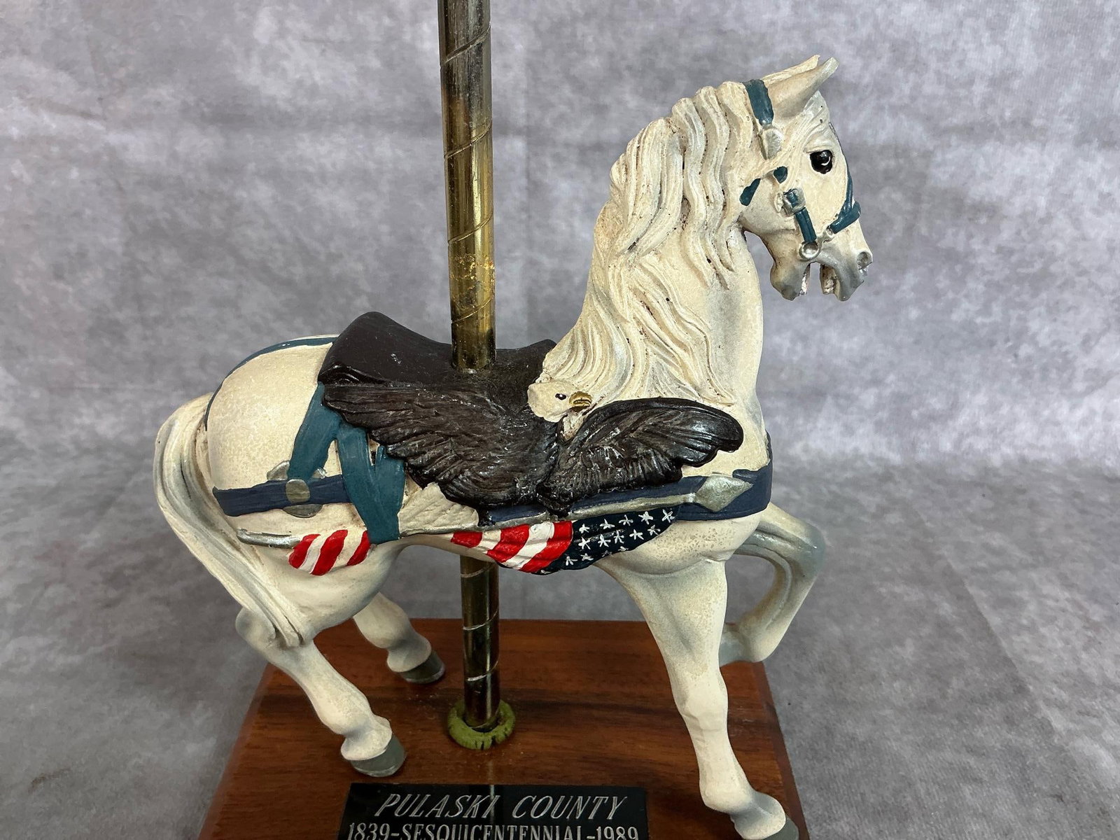 PJ's Carousel Flag Horse - 2