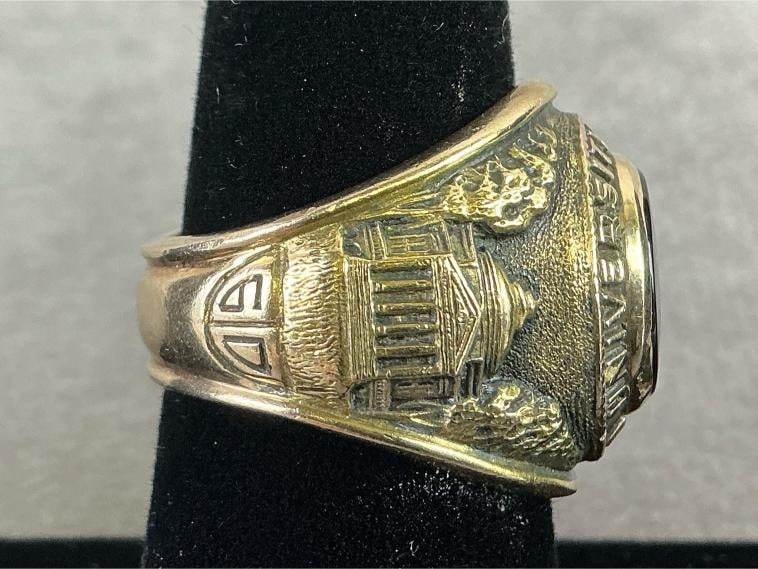10kt Gold Class Ring - 3