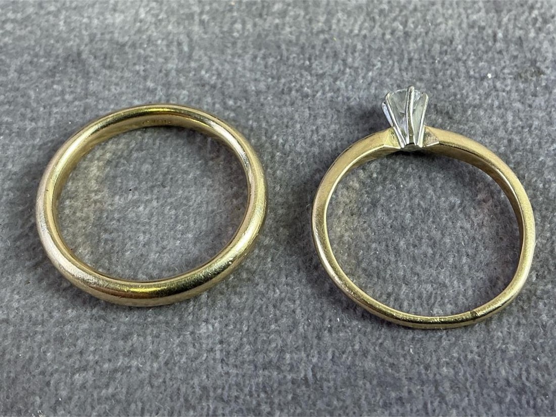 10kt Wedding Set - 4