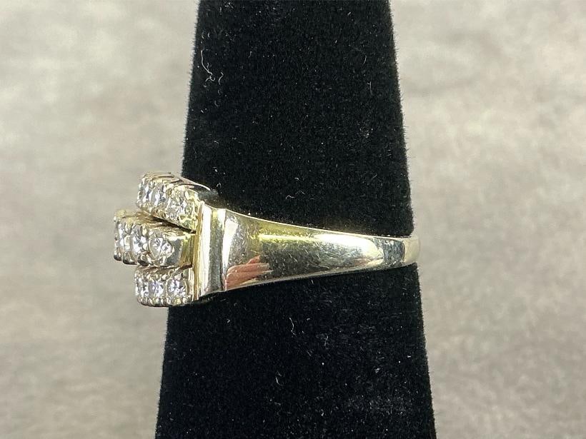 14kt White Gold Ring - 3
