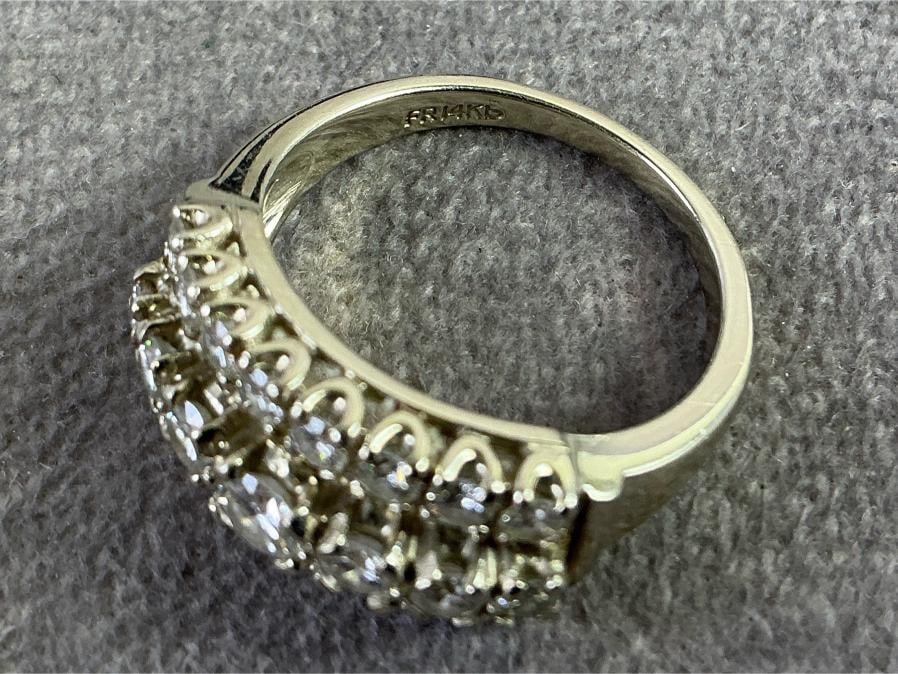 14kt White Gold Ring - 5