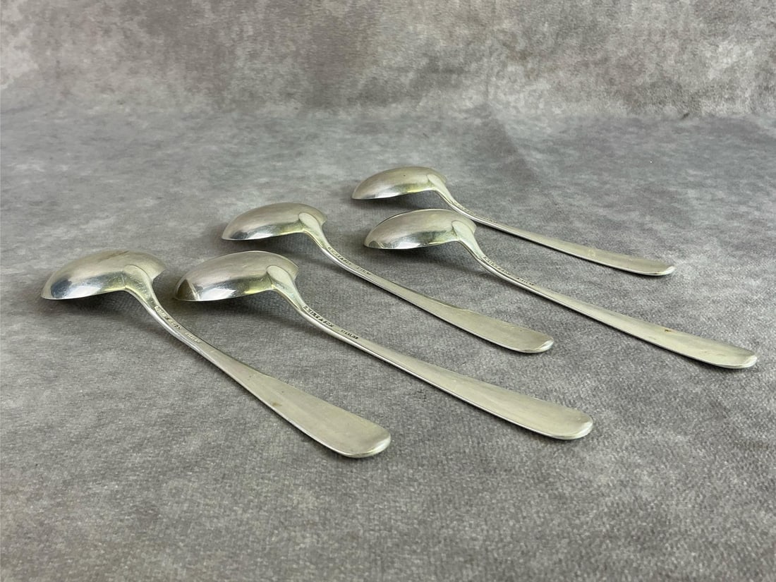 Sterling Soup Spoons - 3