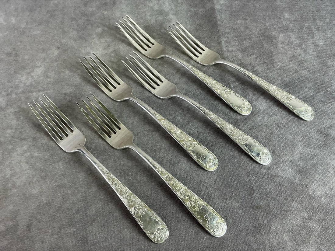 Sterling Salad Forks - 2