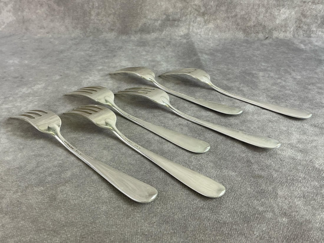 Sterling Salad Forks - 3