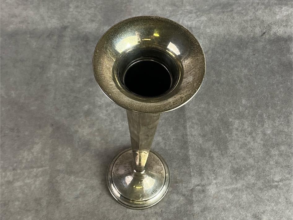 Sterling Silver Vase - 2