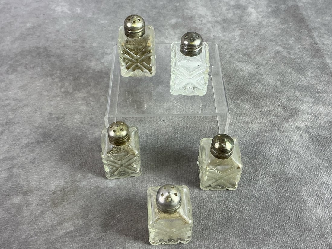 Sterling Trimmed Glassware - 14