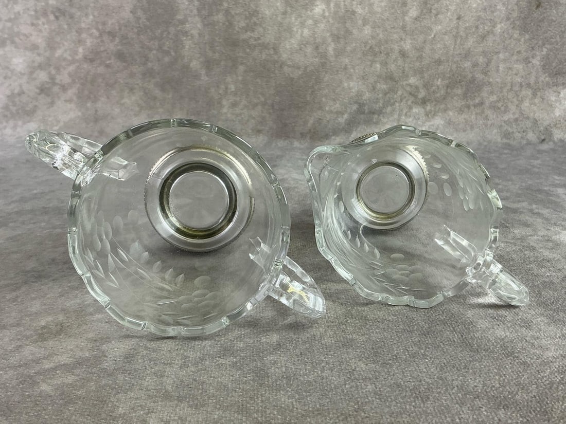 Sterling Trimmed Glassware - 3