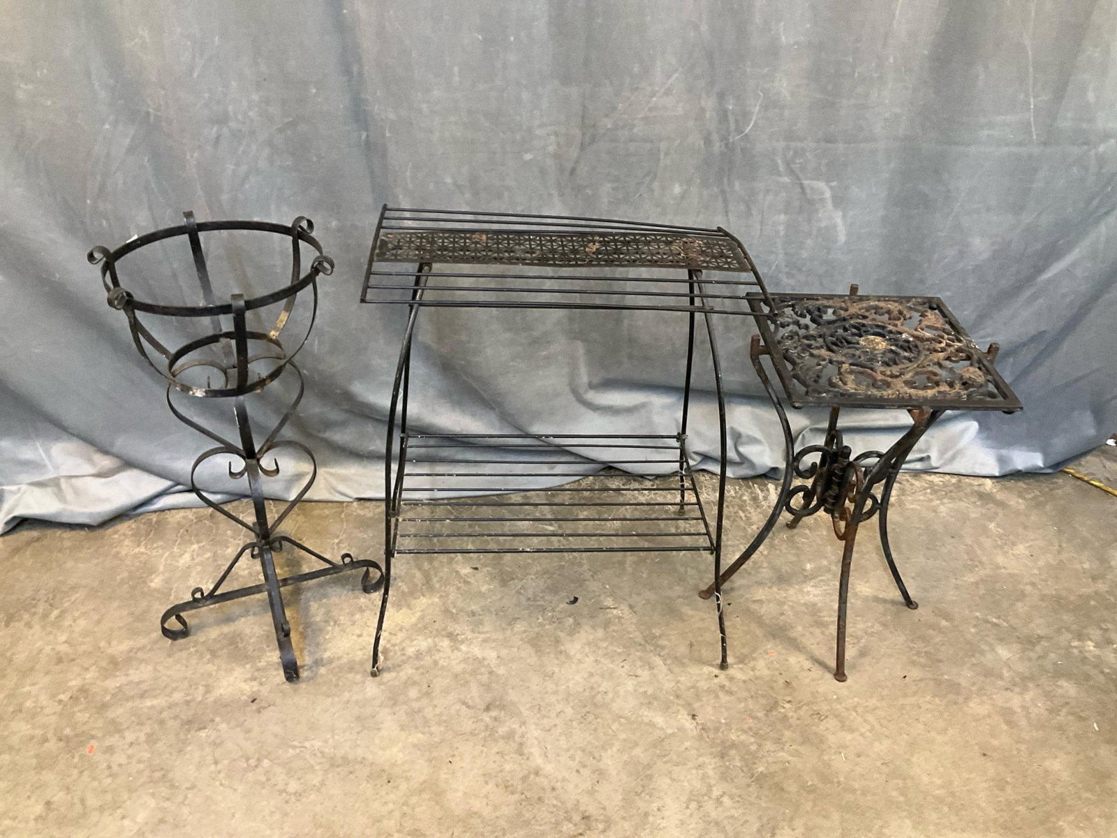 Iron Plant Stands - 2