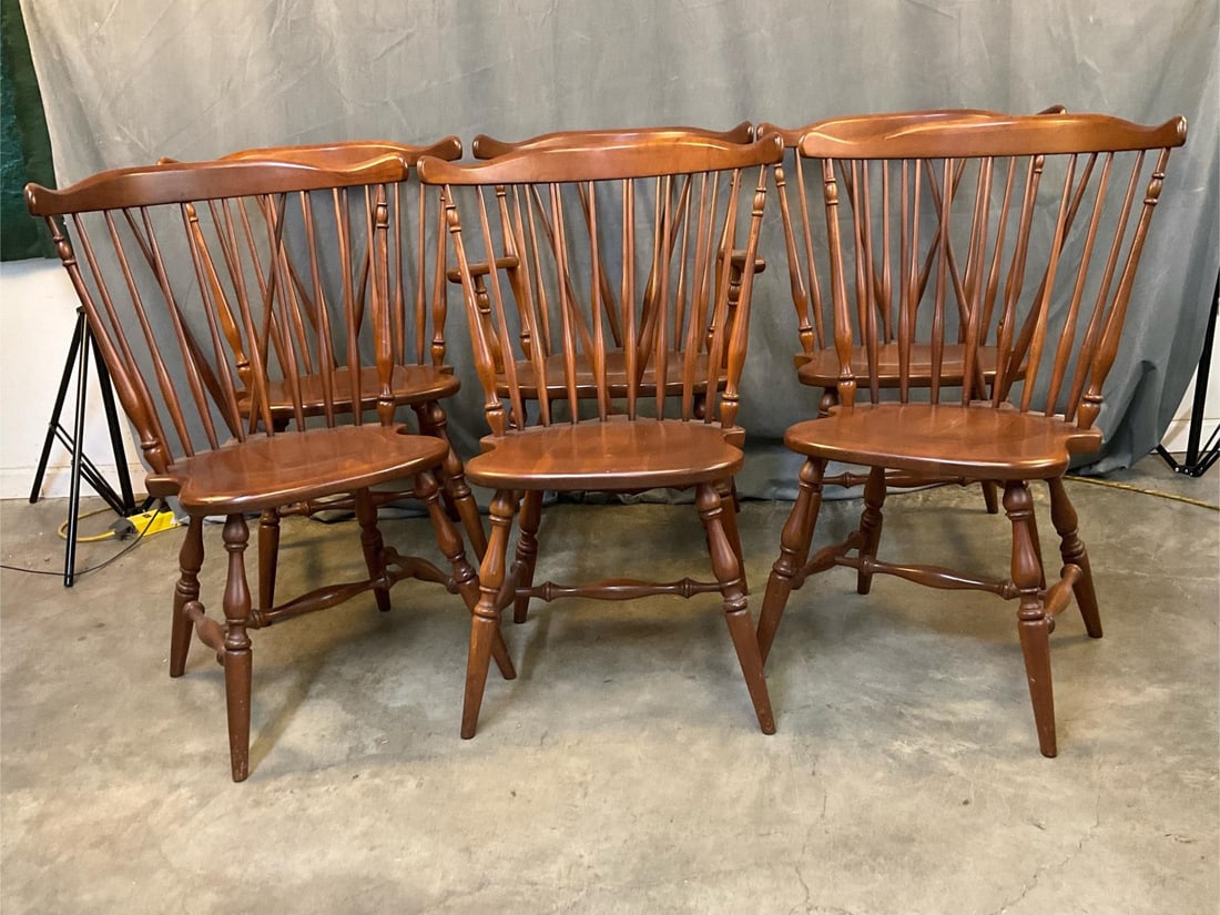 Set of Windsor Chairs (1 of 8)