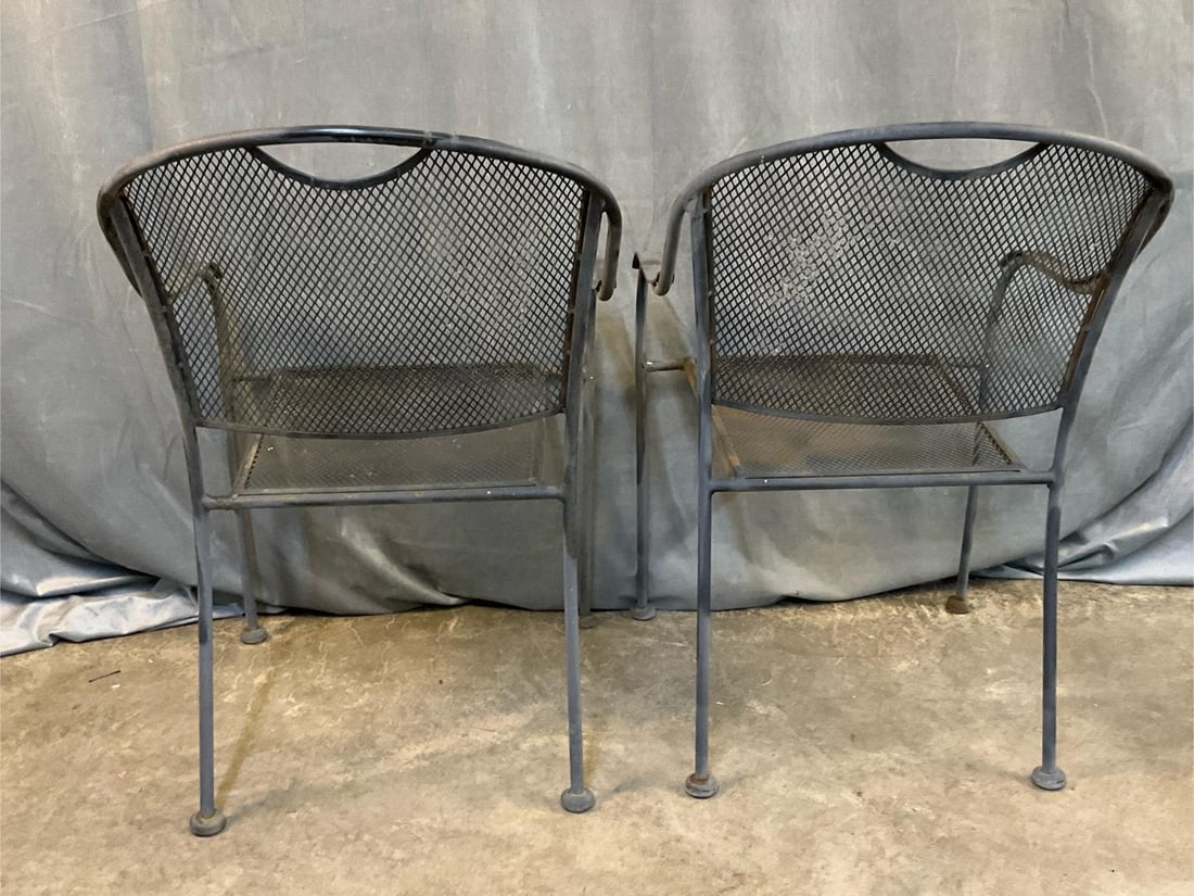 Outdoor Iron Armchairs - 3