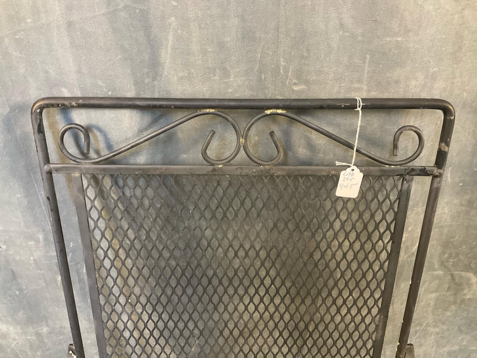 Outdoor Iron Table /Chairs - 3