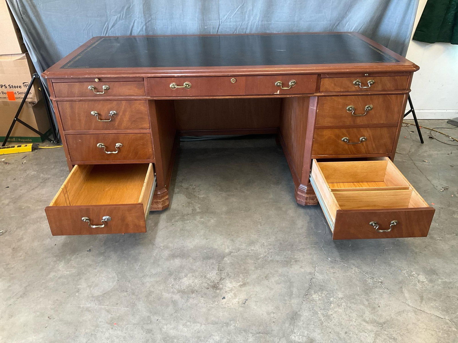 Chippendale Style Desk - 7