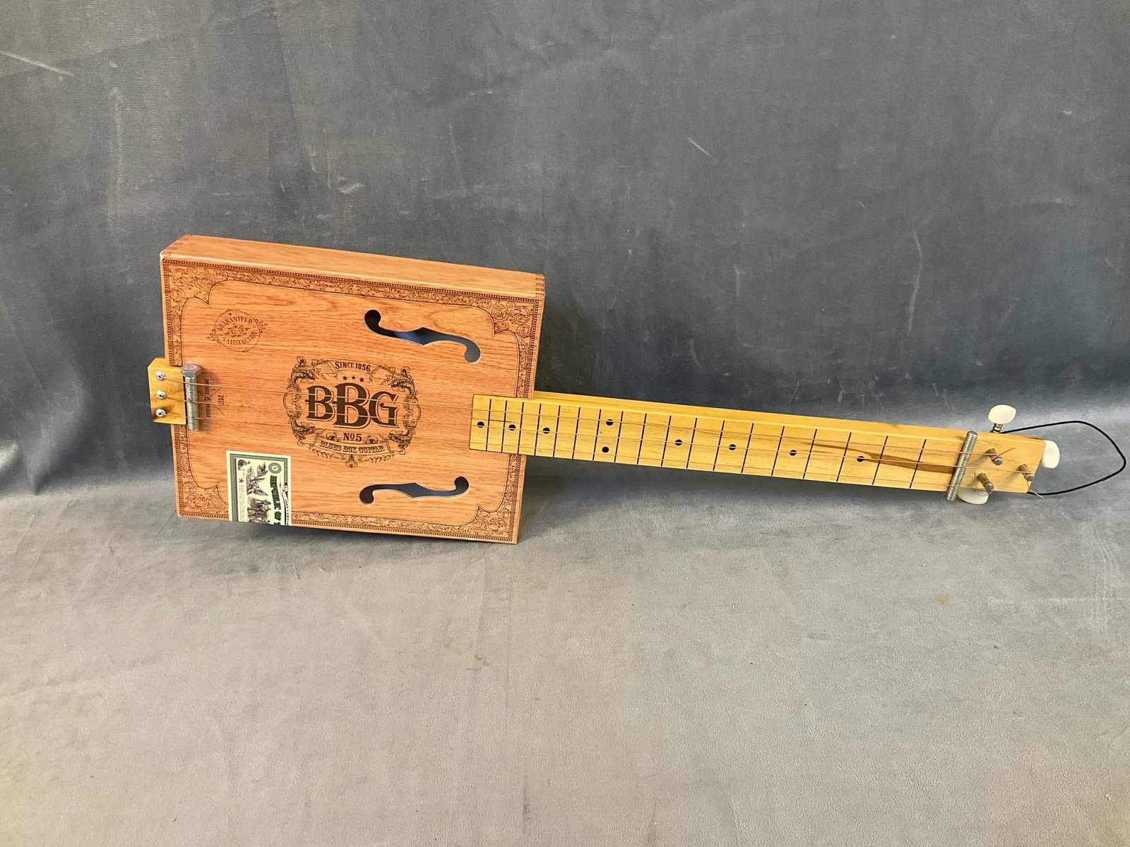 Cigar Box Electric Guitar - 2