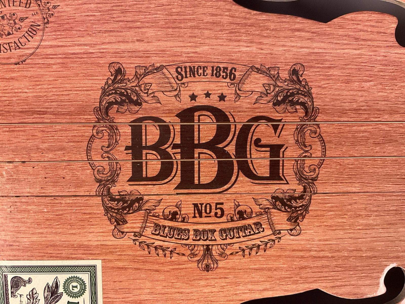 Cigar Box Electric Guitar - 5