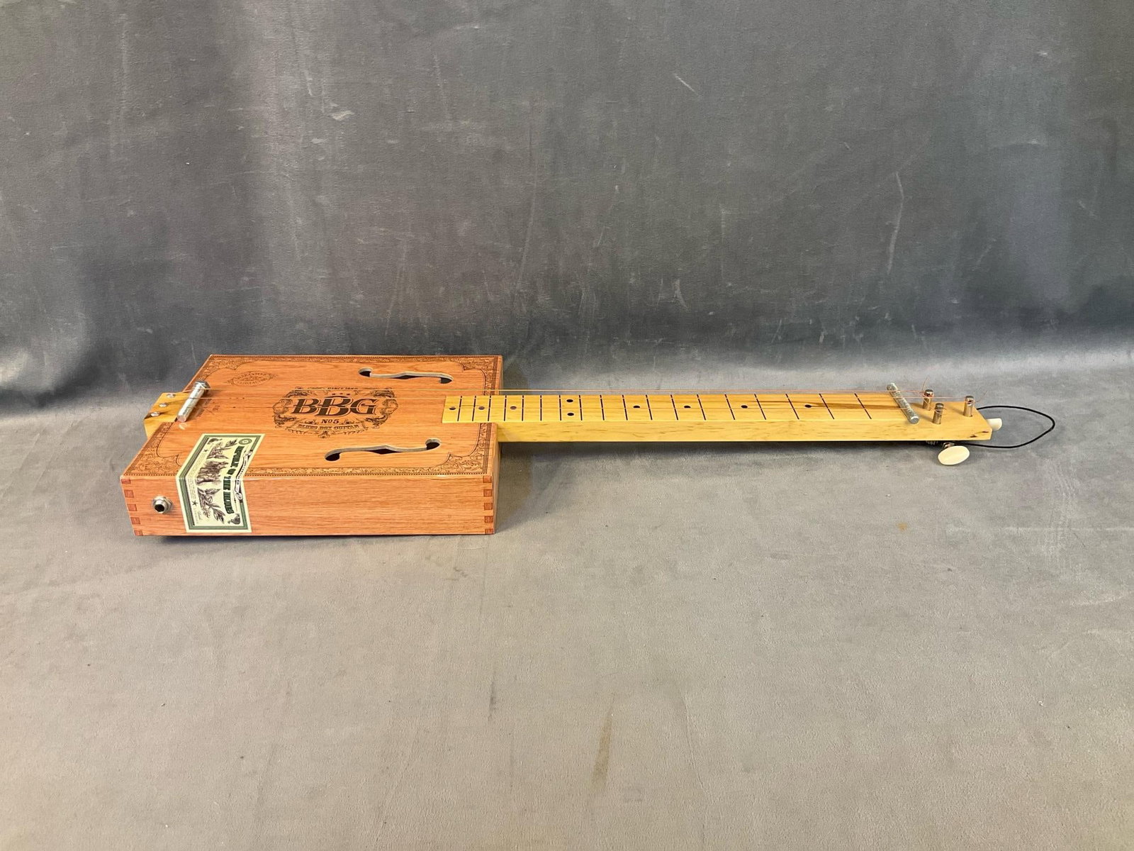 Cigar Box Electric Guitar - 7
