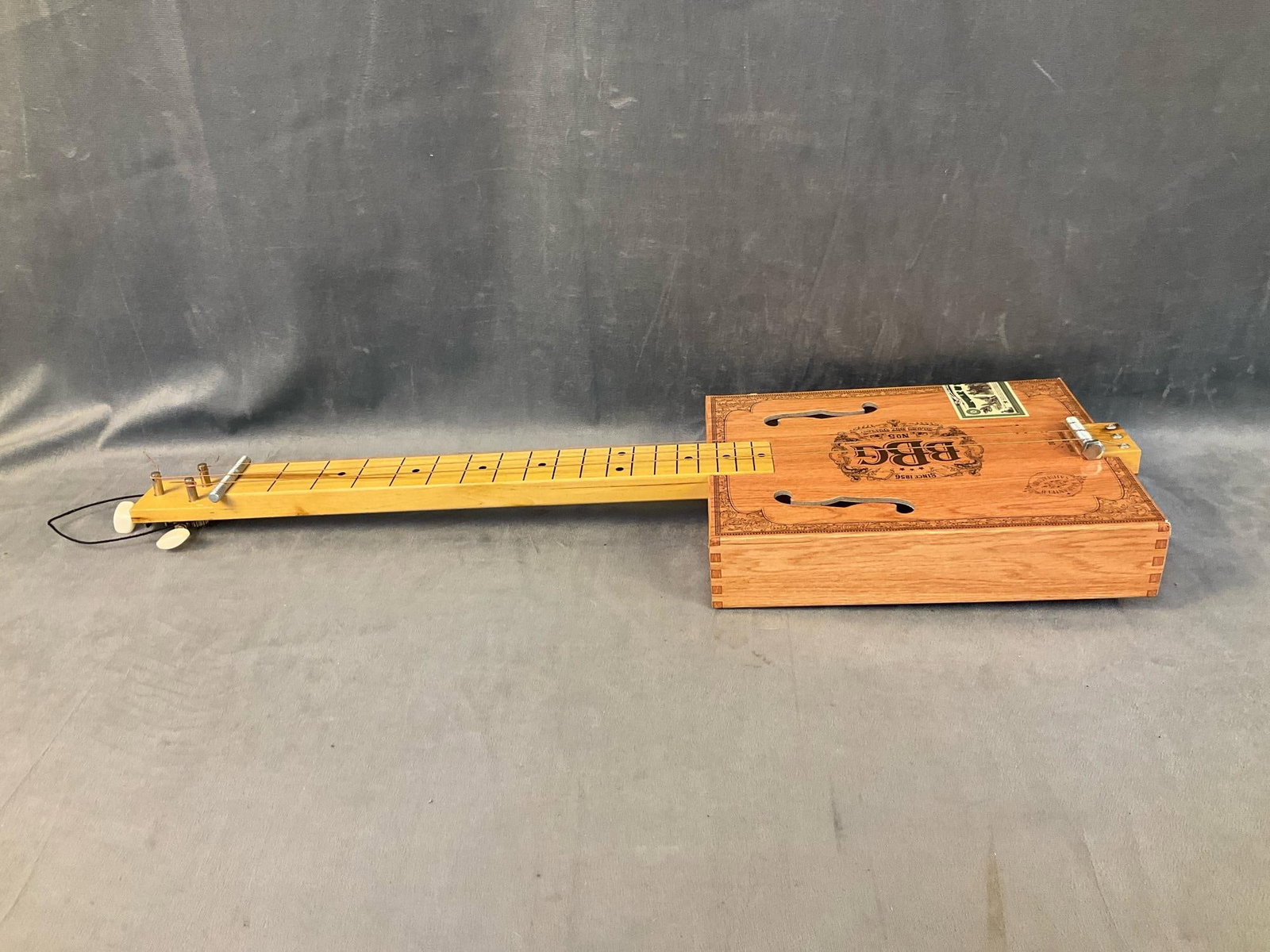 Cigar Box Electric Guitar - 8