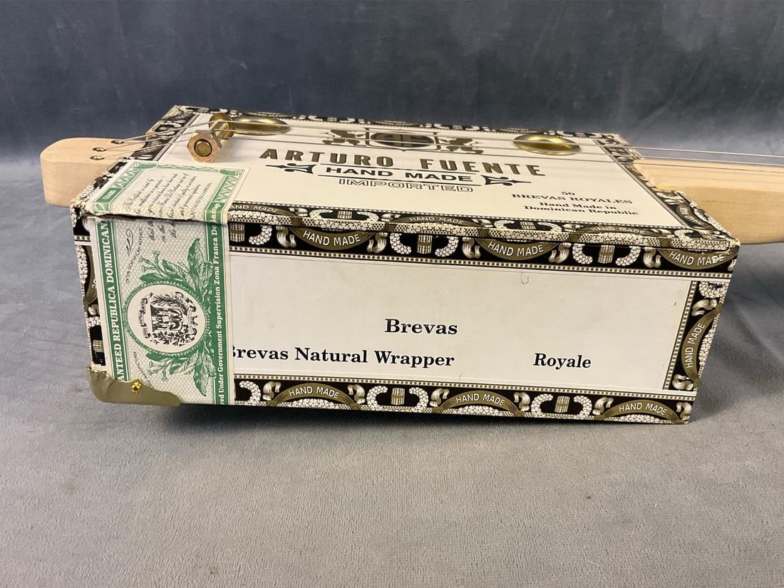 Cigar Box Electric Guitar - 6