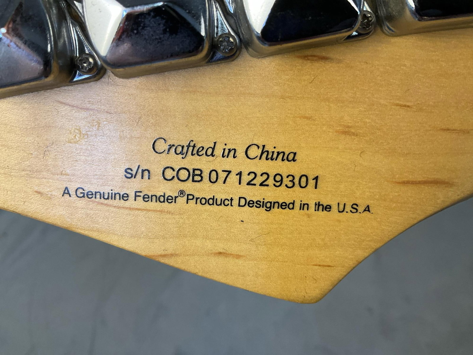 Fender Electric Guitar - 6