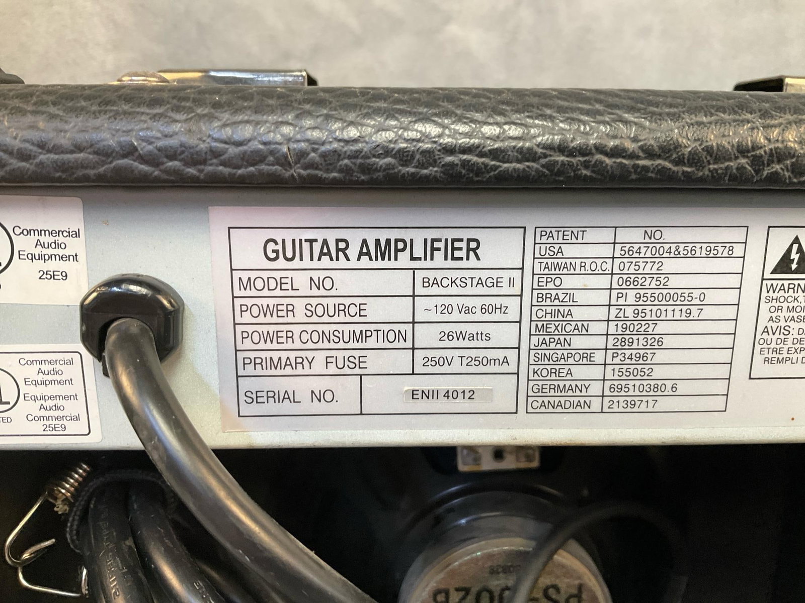 Peavey Guitar Amplifier - 4