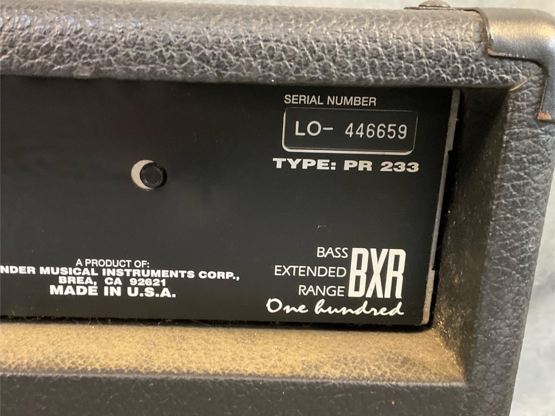 Fender Bass Amp - 7