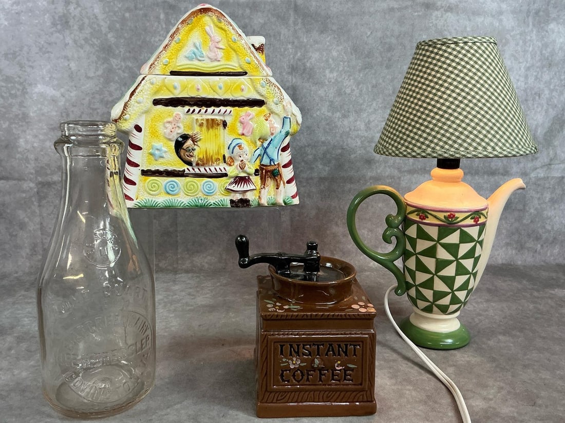 Cookie Jar, Milk Bottle & More (1 of 9)