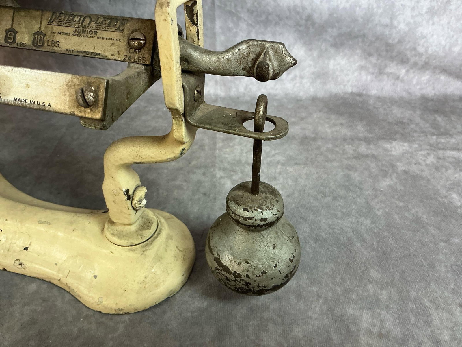 Antique Baby Scale - 5