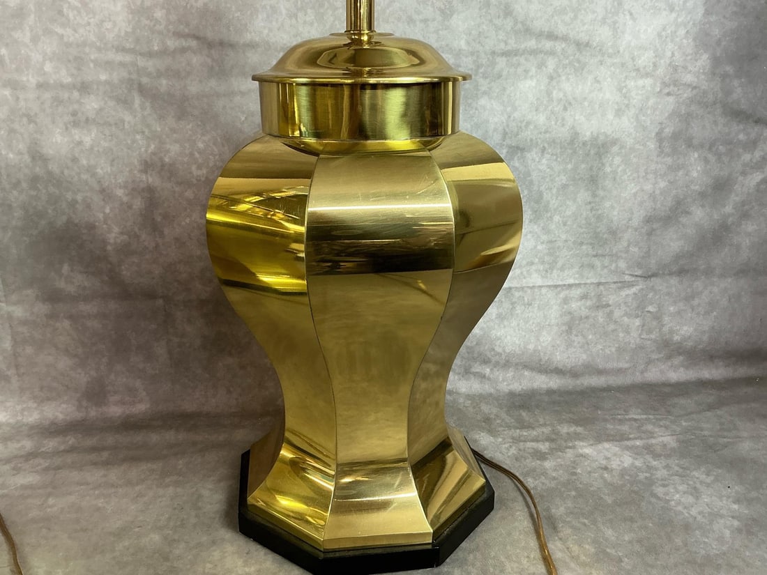Brass Ginger Jar Lamps - 3