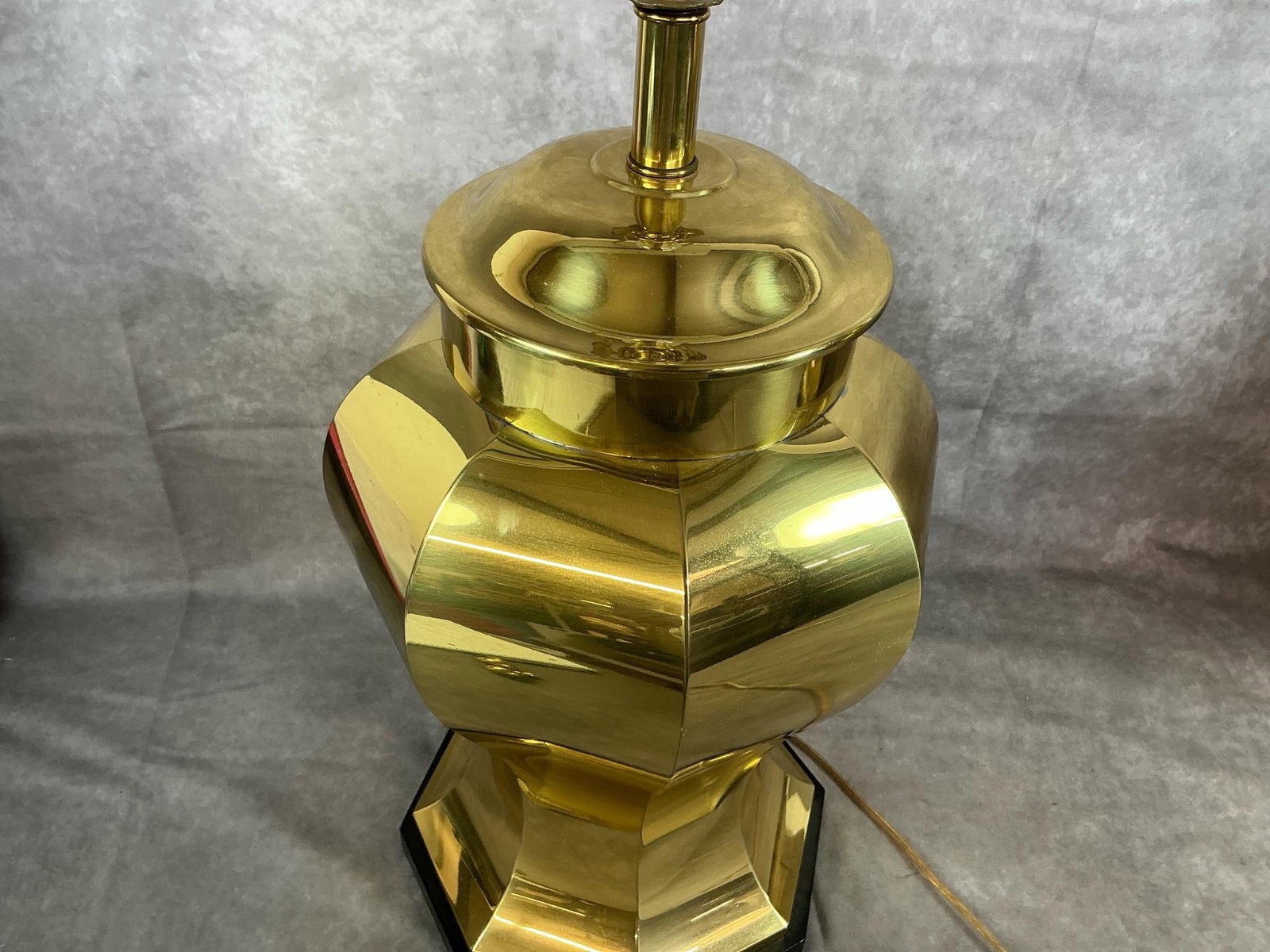 Brass Ginger Jar Lamps - 4