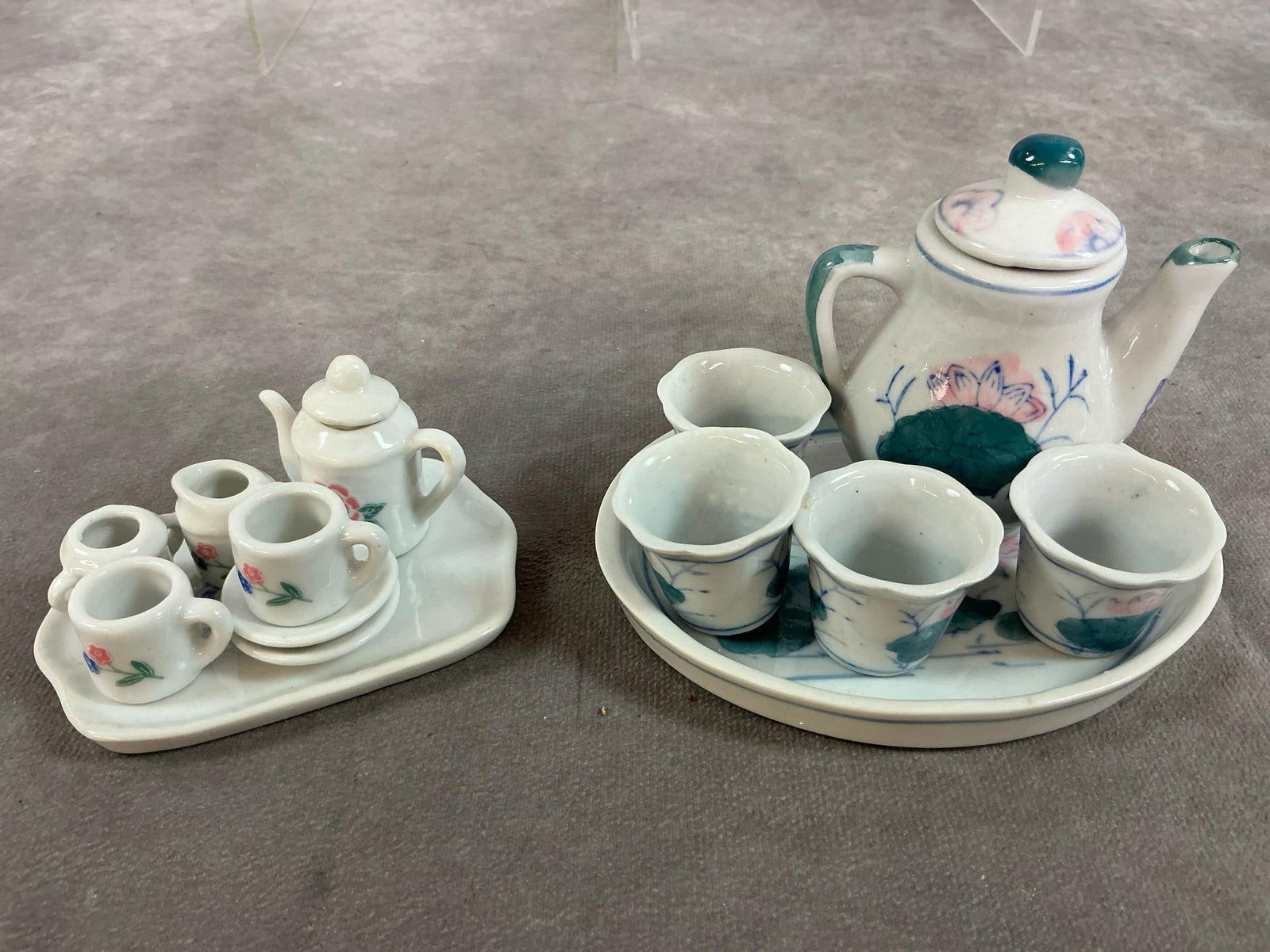 Miniature Tea Sets, Ashtrays, & More - 7